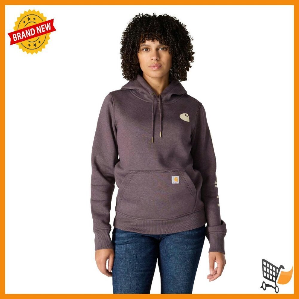 Relaxed Fit Midweight Graphic Sweatshirt with Hood and Pocket